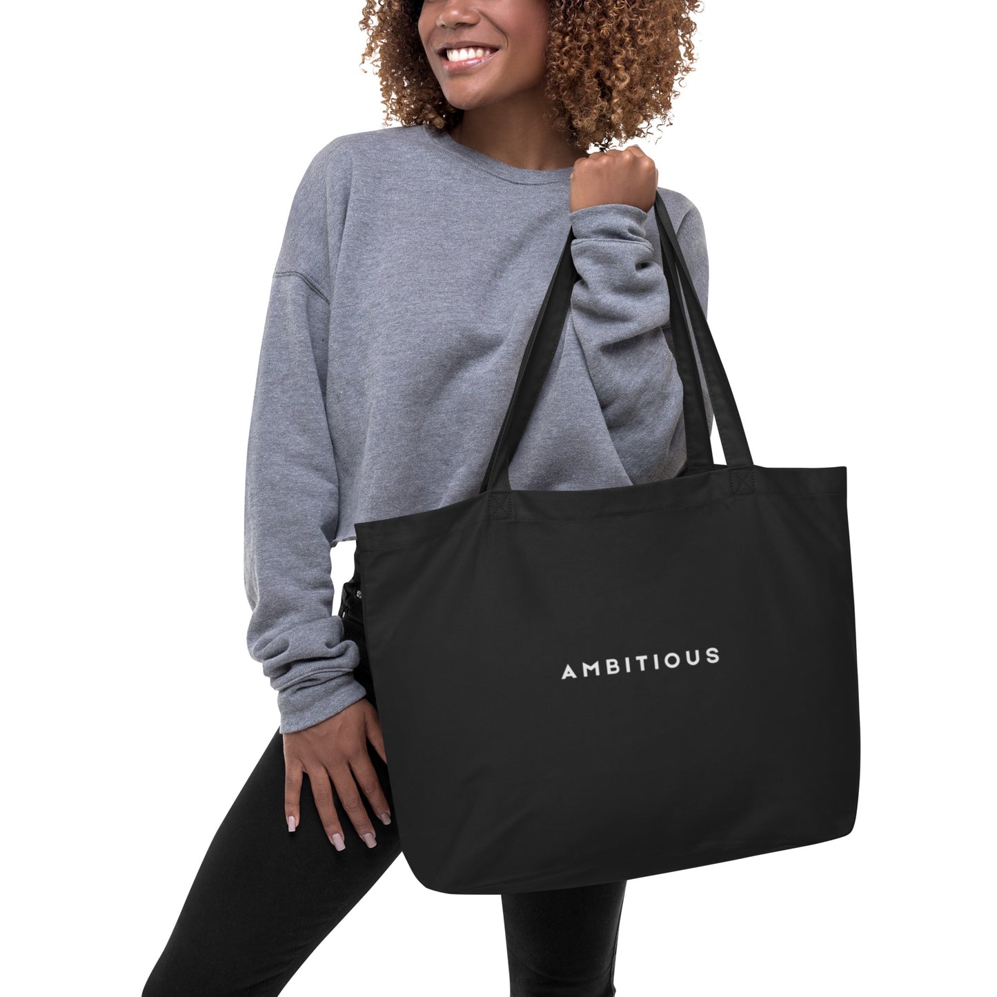 Ambitious Large Organic Tote Bag