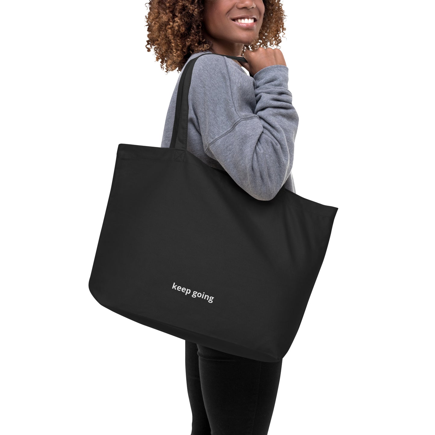 Ambitious Large Organic Tote Bag
